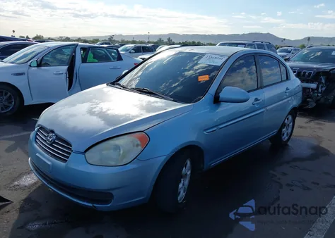 2006 Hyundai Accent Gls из США, поврежденный, VIN KMHCN46C66U050356